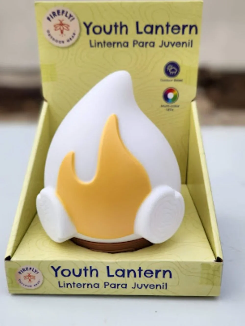 NEW Firefly Fire Lantern Flame Kids Outdoor Night Light Camping LED Multi Color